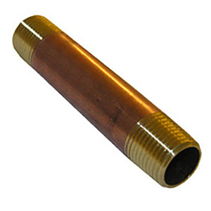 (image for) 1/4 X 6 BRASS NIPPLE