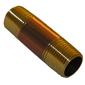 (image for) 3/4 X 2 1/2 BRASS NIPPLE