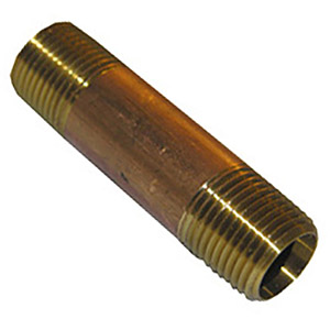 (image for) 3/4 X 3 1/2 BRASS NIPPLE