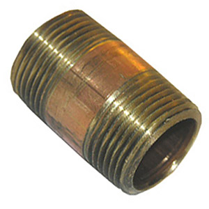 (image for) 1 1/4 X 2 BRASS NIPPLE