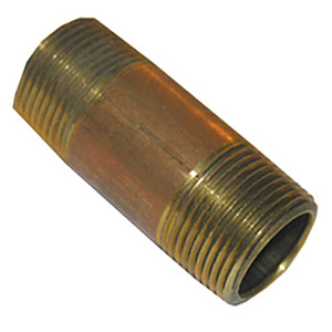 (image for) 1 1/4 X 3 BRASS NIPPLE