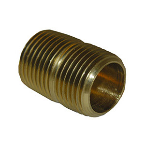 (image for) 2 X CLOSE BRASS NIPPLE