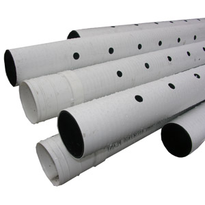 (image for) 4"X10' PERFORATED S&D PIPE