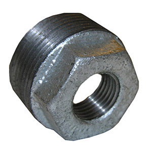 (image for) 1-1/4 X 1/2 GALV HEX BUSHING