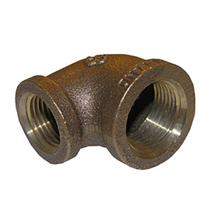(image for) 3/4 X 1/2 BRASS 90 ELL