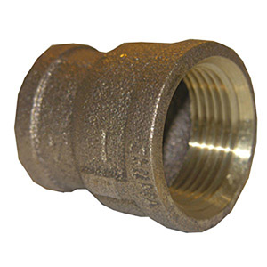 (image for) 1-1/4 X 1/2 BRASS BELL REDUCER