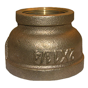 (image for) 1-1/2 X 3/4 BRASS BELL REDUCER