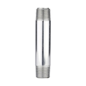 (image for) 3/8 X 3 CHROME PLATED BRASS NIPPLE