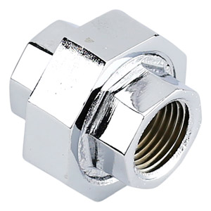 (image for) 1/2 CHROME PLATED BRASS UNION