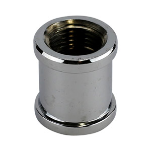 (image for) 3/8 CHROME PLATED BRASS COUPLING