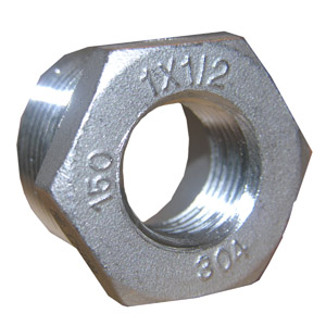(image for) 1 X 1/2 SS HEX BUSHING