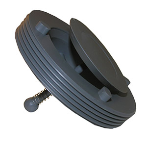 (image for) 3" PVC SEWER RELIEF PLUG