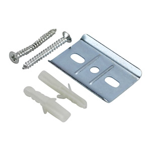 (image for) POST PLATE W/SCREWS MODERN