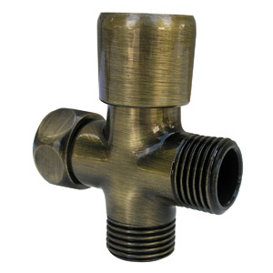(image for) AB PUSH/PULL DIVERTER BRASS - Click Image to Close