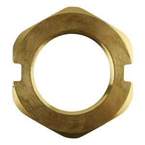 (image for) PP BRASS LOCKNUT - Click Image to Close